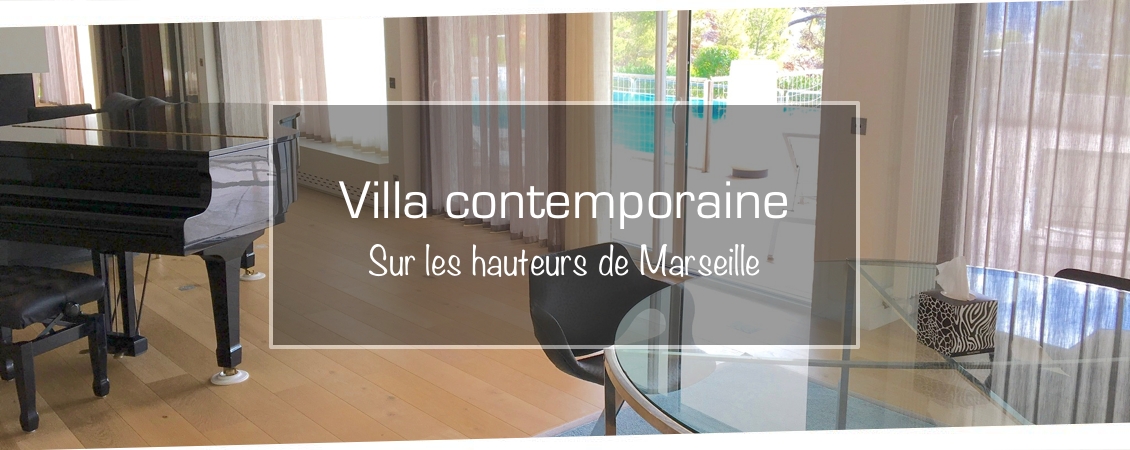 Villa contemporaine à Marseille
