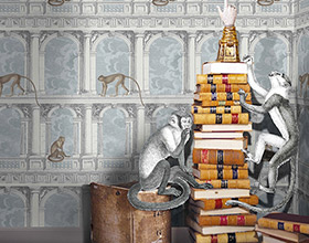 papier peint fornasetti